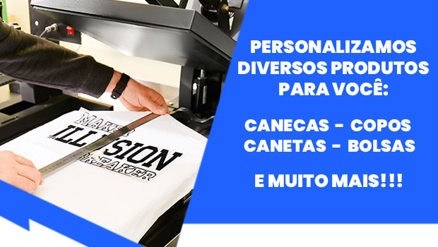 Produtos personalizados | Print Show Gravações
