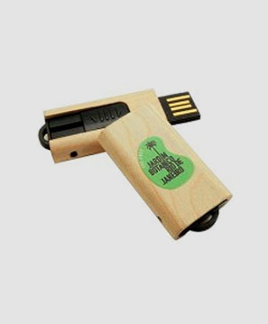 Pen drive ecológico retrátil | Print Show Gravações