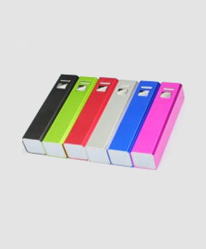 Power Bank quadrado pequeno | Print Show Gravações